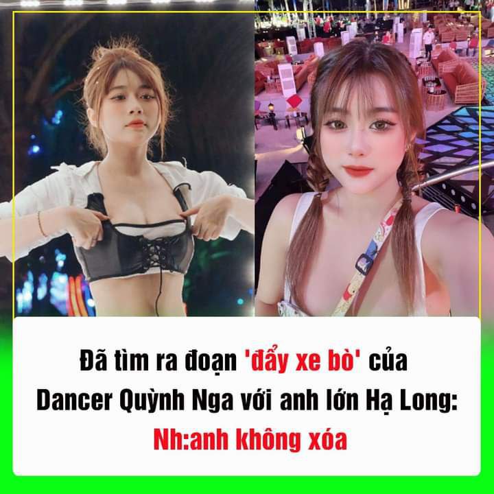 Dancer Quỳnh Nga đẩy xe bò với anh lớn tại Hạ Long