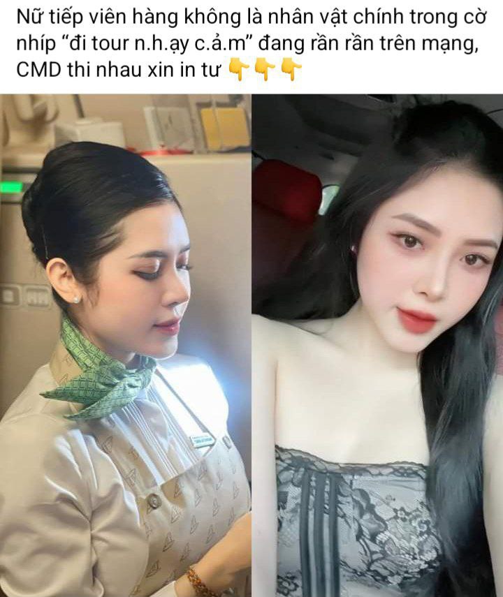 Nữ tiếp viên hàng không hót ầm ầm